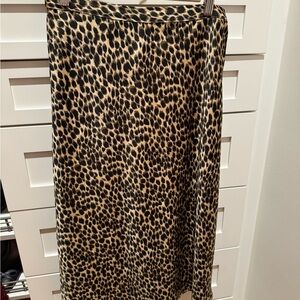 J. Crew Animal Print Pencil Skirt